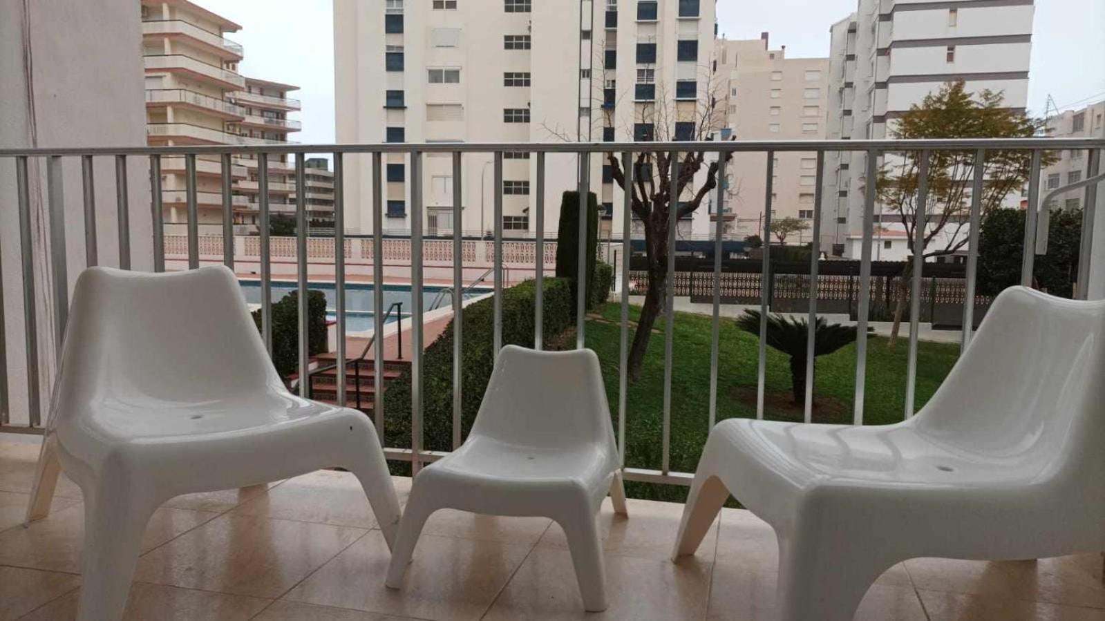 Apartamento Brasil Mar Playa de Gandia Bagian luar foto
